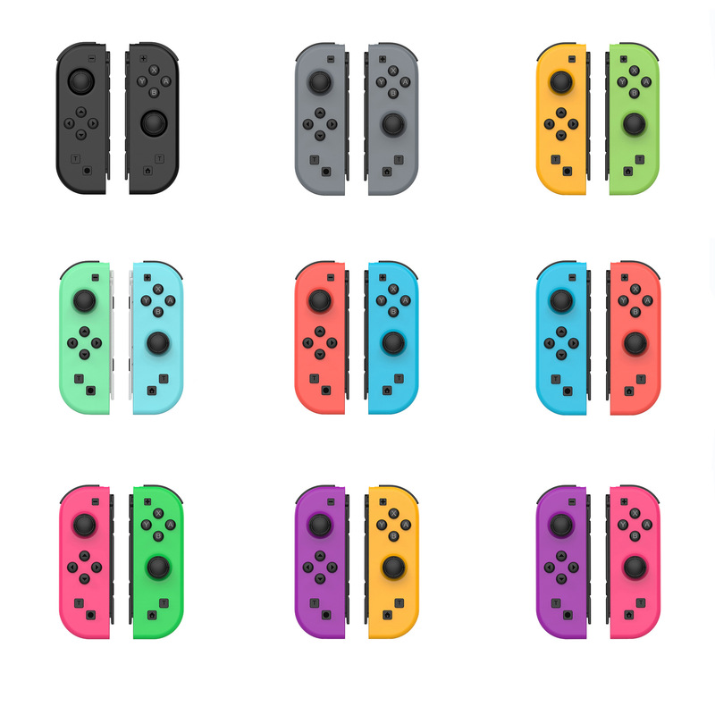 Bluetooth ワイヤレスゲームコントローラー左右ハンドルウェイクアップ機能ロープ任天堂スイッチ Joy-con|undefined