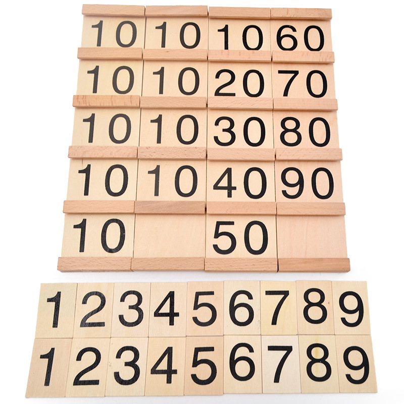 Saigen board Montessori mathematics teaching aids family Montessori kindergarten children early education digital saigen board