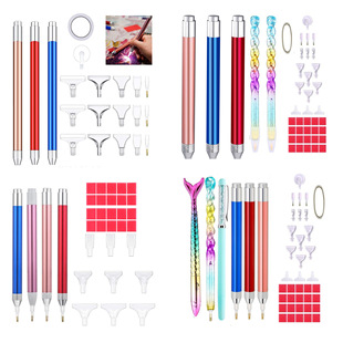 Diamond painting tools suit cross stitch point drill kit Diamond brush luminous Diamond painting point drill pen