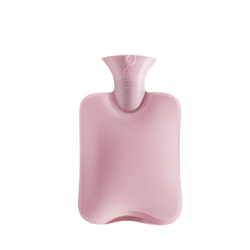 PVC hot water bag water injection plush hot water bag explosion-proof irrigation warm handbag student dormitory belly warm waist warm bed