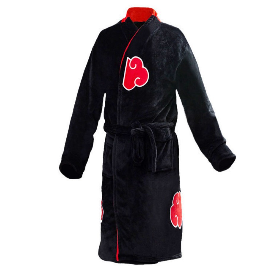 Xiao organization nightgown Red Cloud bathrobe flannel four generations seven generations of men's and women's pajamas Huo shadow nightgown a generation of hair