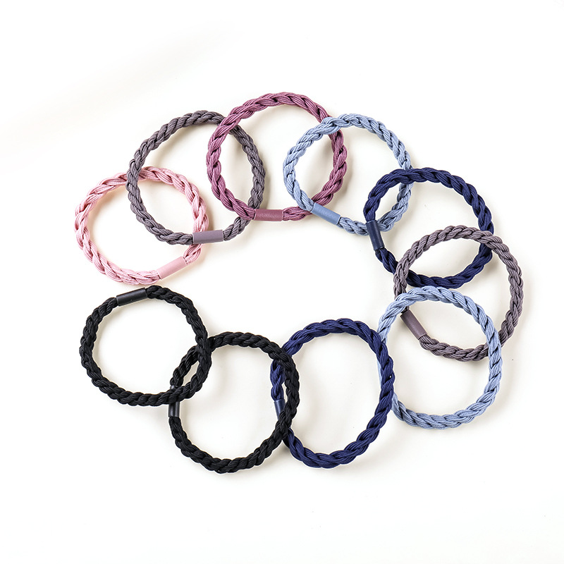 Hair Rope Horsetail Mori Women's Korean Hair Rope Adult Children's Hair Rings Small Fresh Style Headwear Simple Rubber Band Personality