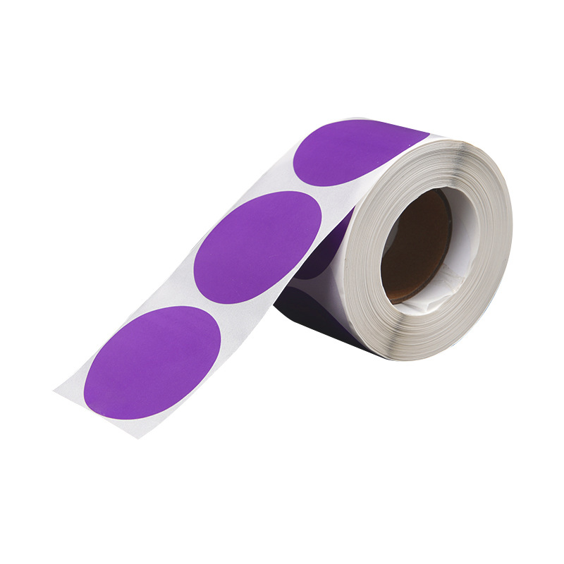 Color sealing sticker marking sticker round adhesive sticker printing graffiti writing envelope sealing sticker coated paper
