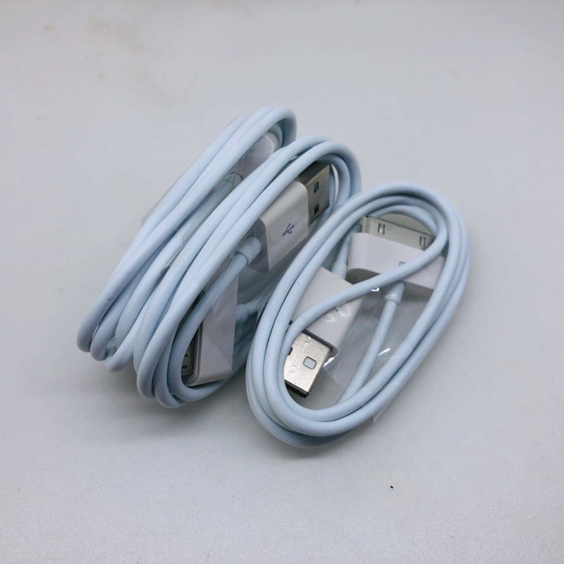 Applicable to Apple 4s mobile phone data cable iphone4 power charging cable 1 m old-fashioned 4 Generation 6-pin data cable