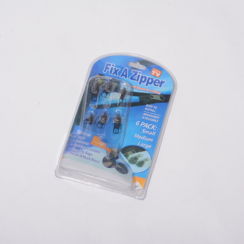 TV Zipper head factory Fix A Zipper 6 Pack Fix A Zipper cross-border source Zipper head