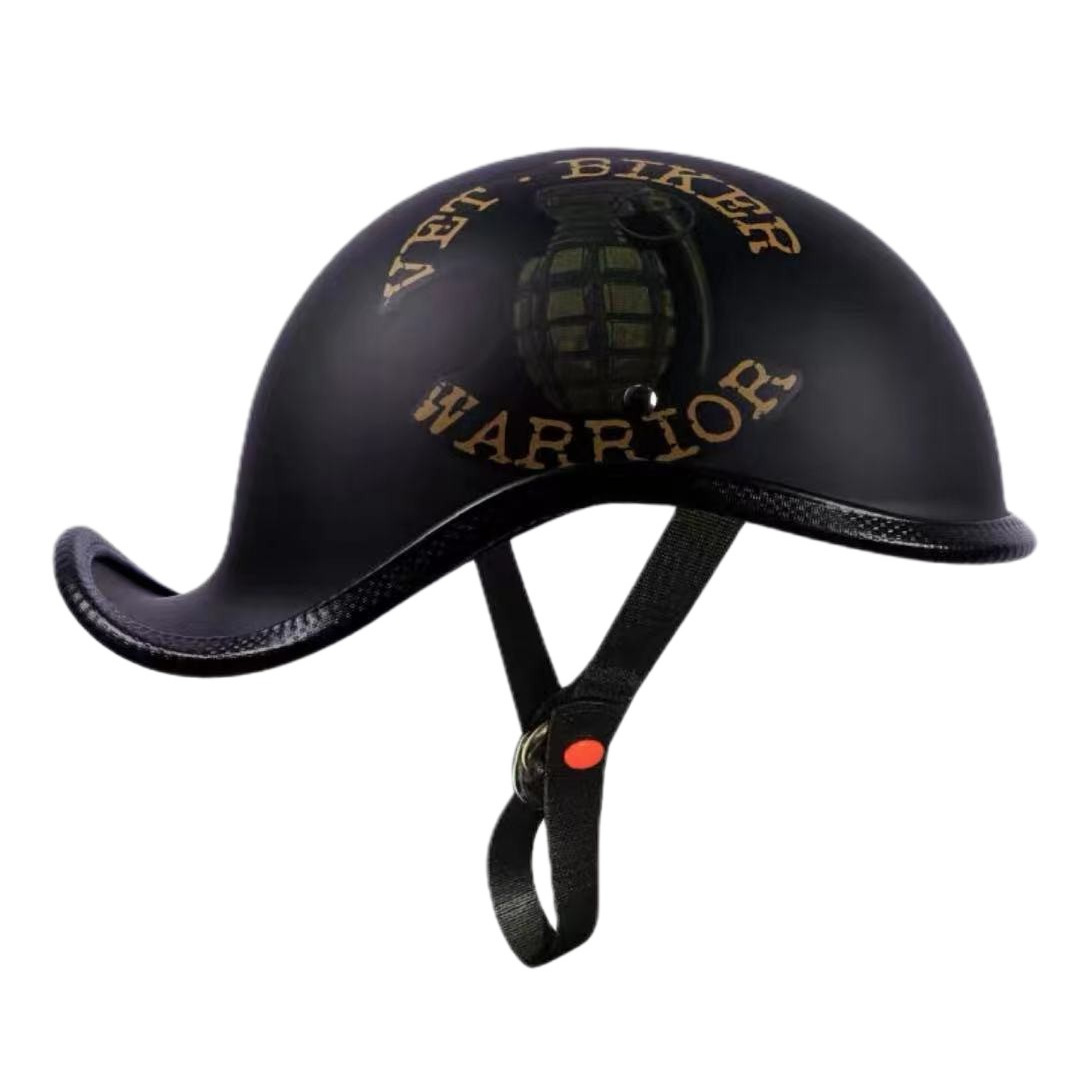 Harley scoop helmet half helmet vintage motorcycle helmet electric car helmet battery car half cover Four Seasons men and women helmet