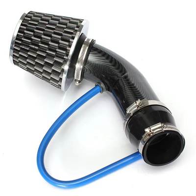 Cross-border hot car cold air intake suit modified aluminum tube kit universal 76mm/3inch mushroom head