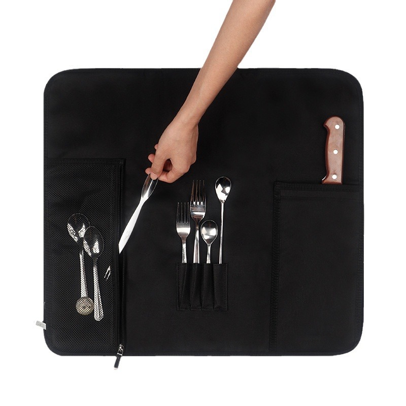 wessleco slicing knife kit outdoor portable chef knife bag cross-border hot mining camping picnic kit