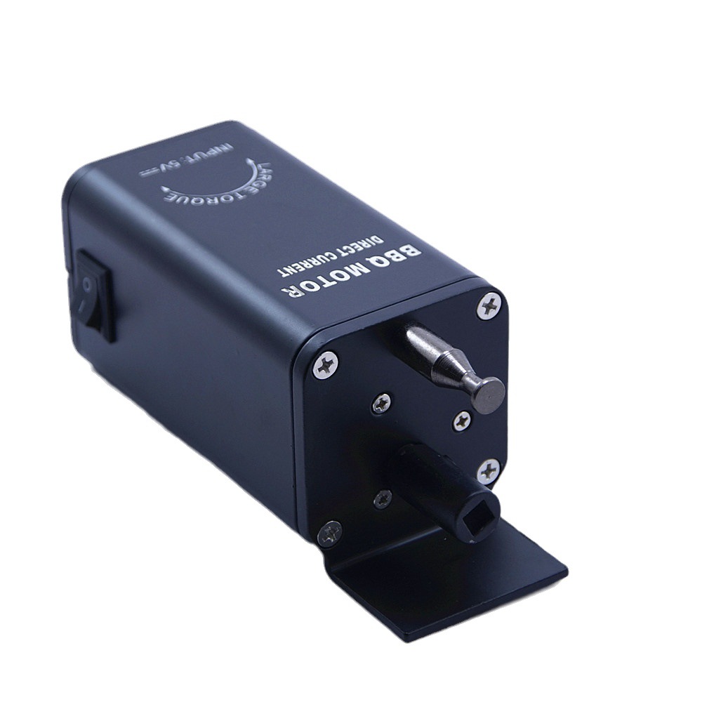 Мотор барбекю с USB провод подключения зарядки сокровища Мотор Печи 5V DC печь двигатель FD609D