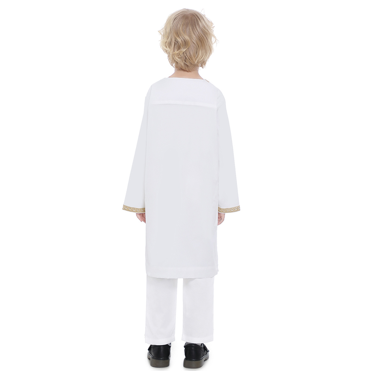 Spot Middle East Teen Boy Embroidered Robe Set, TH878