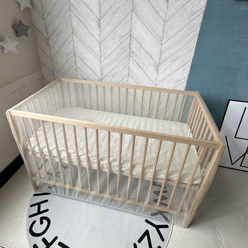 Wholesale children's bedspread mosquito net baby bed mosquito cover mesh yarn elastic band textile summer anti-mosquito 2023