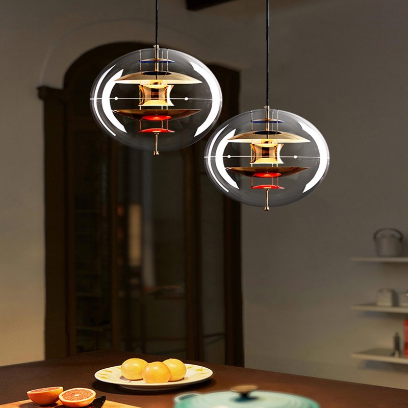 丹麦设计师星球餐桌灯北欧创意个性卧室吧台客厅餐厅艺术装饰吊灯