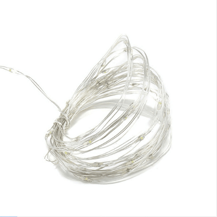 USB copper wire string light remote control waterproof battery box led copper wire light outdoor decorative string light Christmas colored light