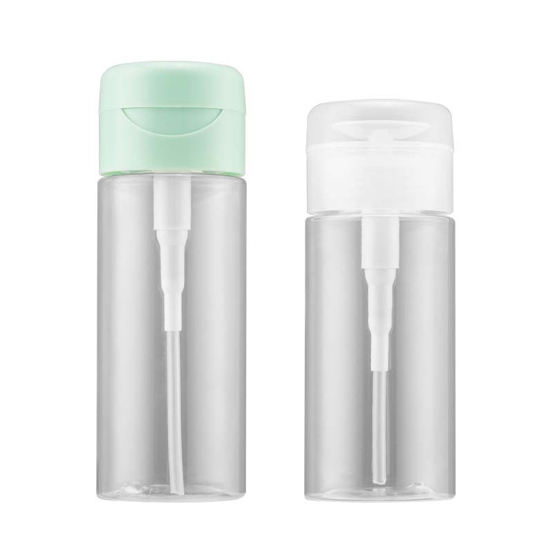 スポット150ml 200ml 300ml透明プッシュ式クレンジングウォーターボトルpetドロップボトル純露分注ボトル|undefined