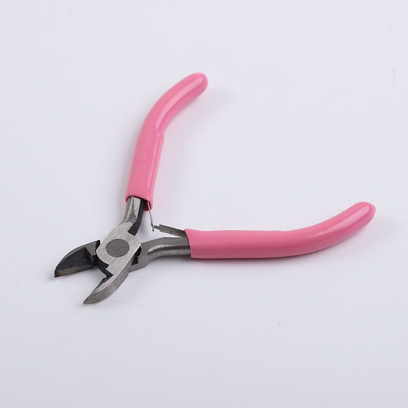 Pink mini pliers 9-piece set DIY jewelry jewelry tool pliers jewelry needle nose pliers mini tool pliers