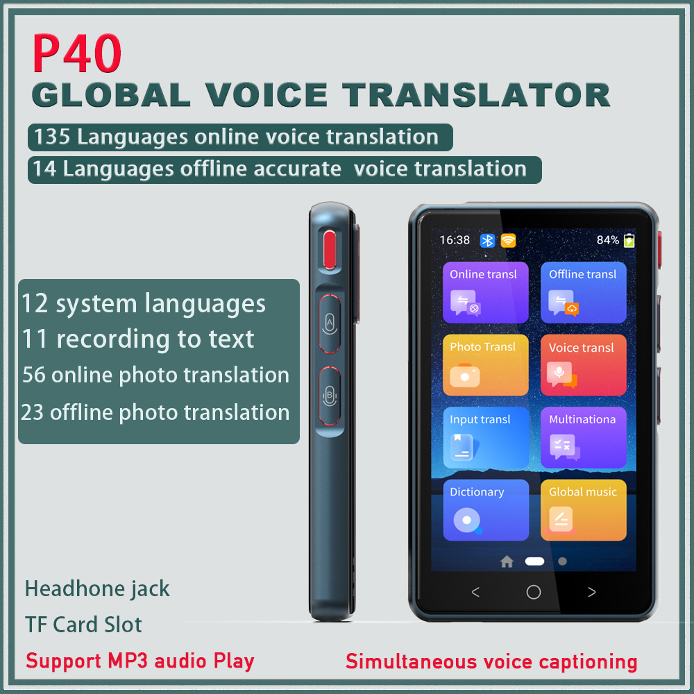 Translator Offline Voice Translator Arabic Offline Translator MP3 Player English Learning