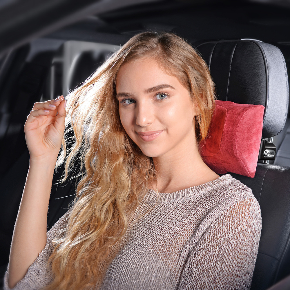 The fifth generation car four-way adjustment intelligent installation of headrest travel pillow neck pillow head rest personality men and women
