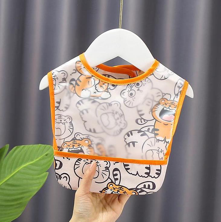 Baby Meal Big Meal Bag Bib Sleeveless Breathable Summer Baby Bib Slip Towel Children's Cover