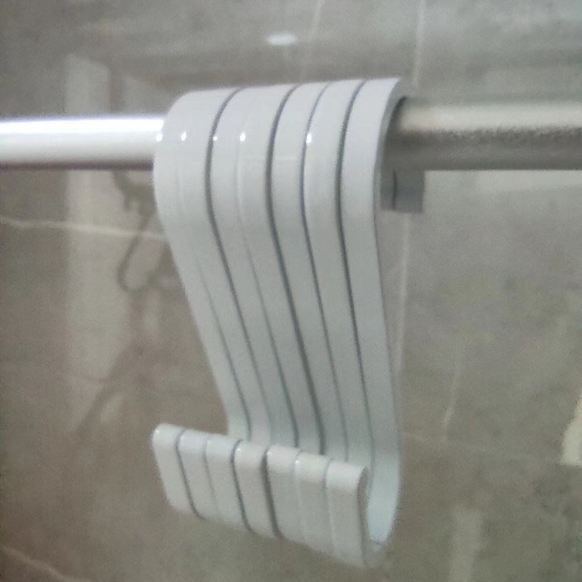 Factory Pin Space Aluminum Kitchen S-shaped Hook S-hook Towel Hook Special Hook Solid Multifunctional Black S-hook