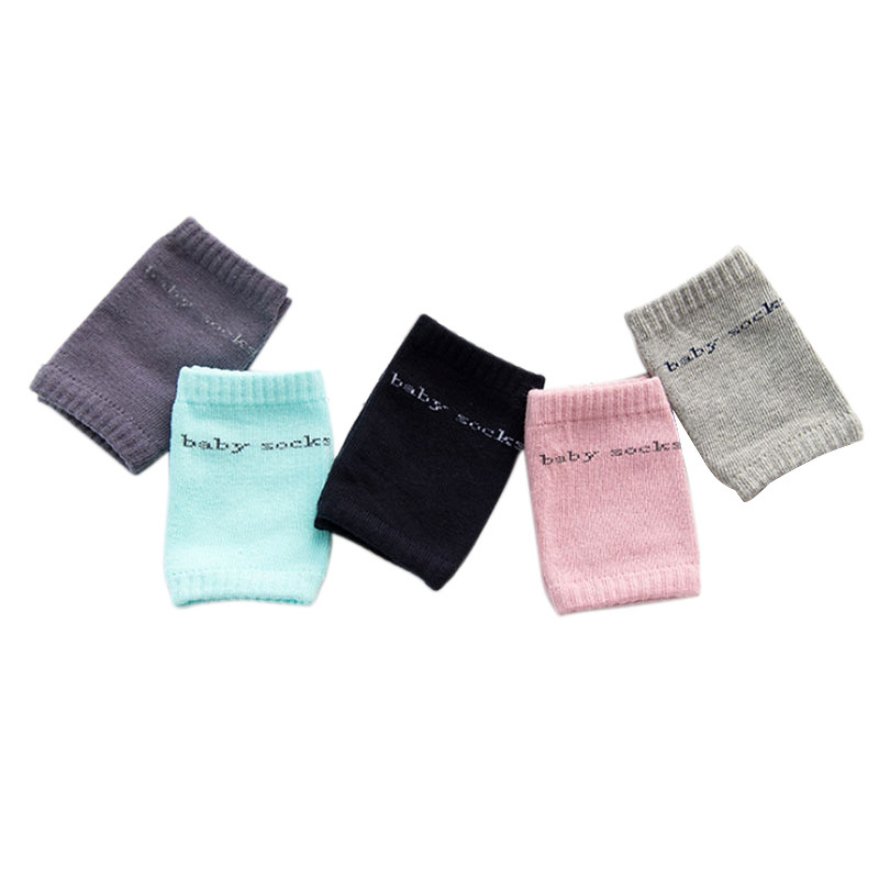 Korean version of Terry Children's knee pads elbow pads summer and autumn baby sleeves dispensing non-slip crawling children's clothing children's socks