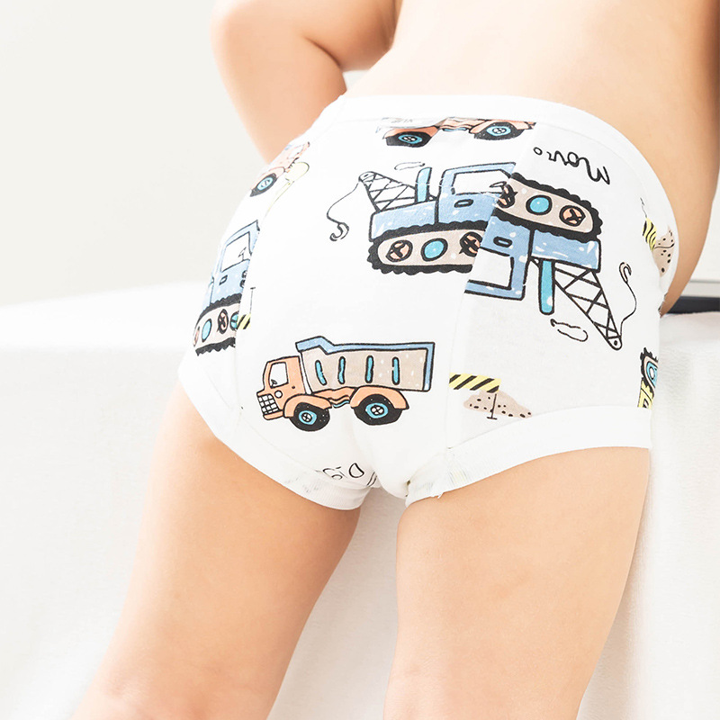 New pull-up pants modeling study pants cotton baby cloth diaper pants edge six-layer thick training pants diaper pants waterproof