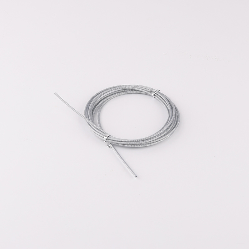 Sports rope skipping cross-border high school entrance examination aluminum alloy steel wire rope skipping student adult fitness self-locking racing rope skipping wholesale