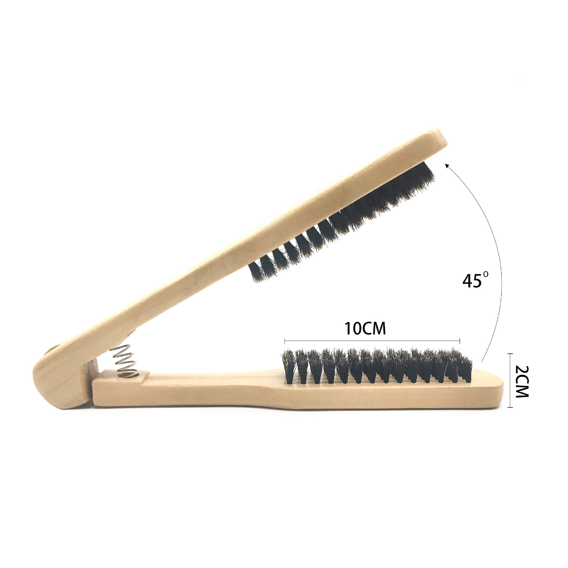 Wooden Pig Mane Straight Hair Comb Straightening Comb Women's Curly Hair Comb Hair Style Splint Comb