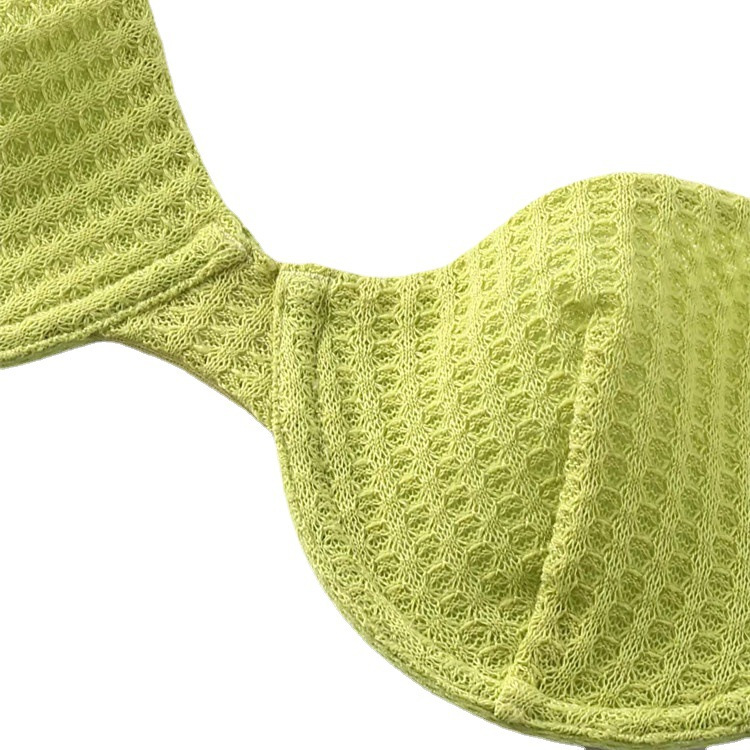 French Style Underwear Women's Sexy Deep V Ultra-thin Large Chest Showy Large Size Bra Anti-sagging Accessory Breast Bra Set