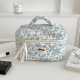hand-held cosmetic bag