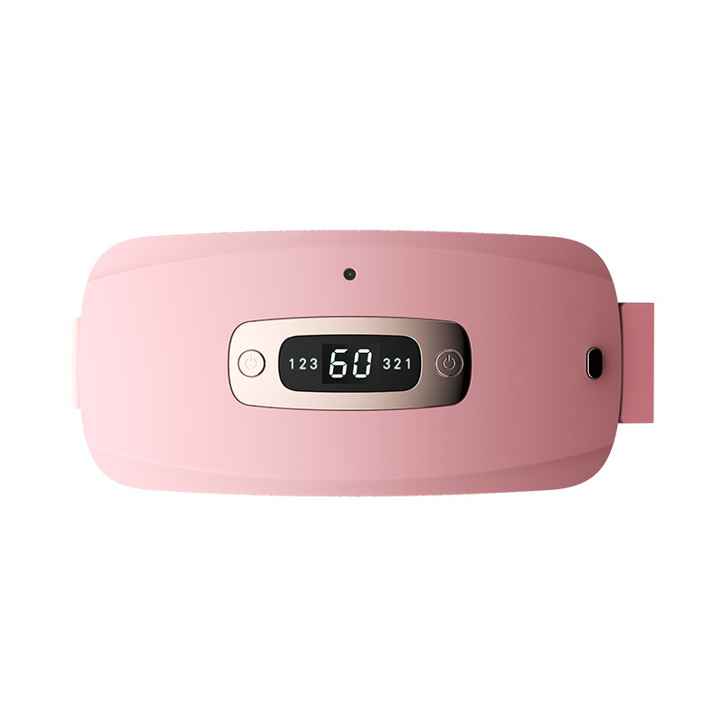 Manufacturer Direct Sales Menstrual Relief Gadget Warm Palace Belt with Heating Protective Waistband Vibration Relief Electric Moxibustion Warm Palace Belt