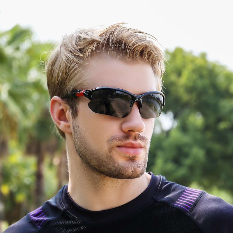 Color Changing Glasses Men's Polarized Sunglasses Cycling Glasses Outdoor Sports Glasses 9301 Sunglasses Men's UV Protection