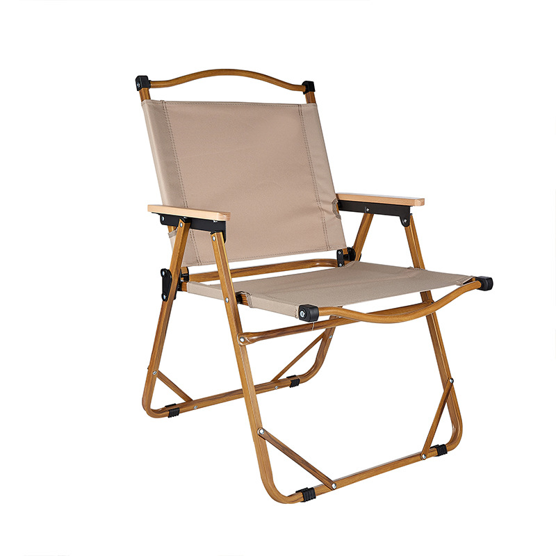 Outdoor Folding Chair Portable Picnic Kermit Chair Aluminum Alloy Ultra Light Fishing Camping Equipment Beach Table and Chair