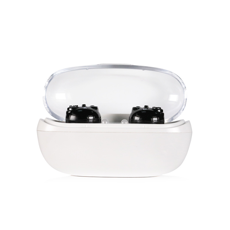 Factory hearing aid sound collector charging intelligent noise reduction CIC hearing aid accessories for the elderly sound amplifier wholesale