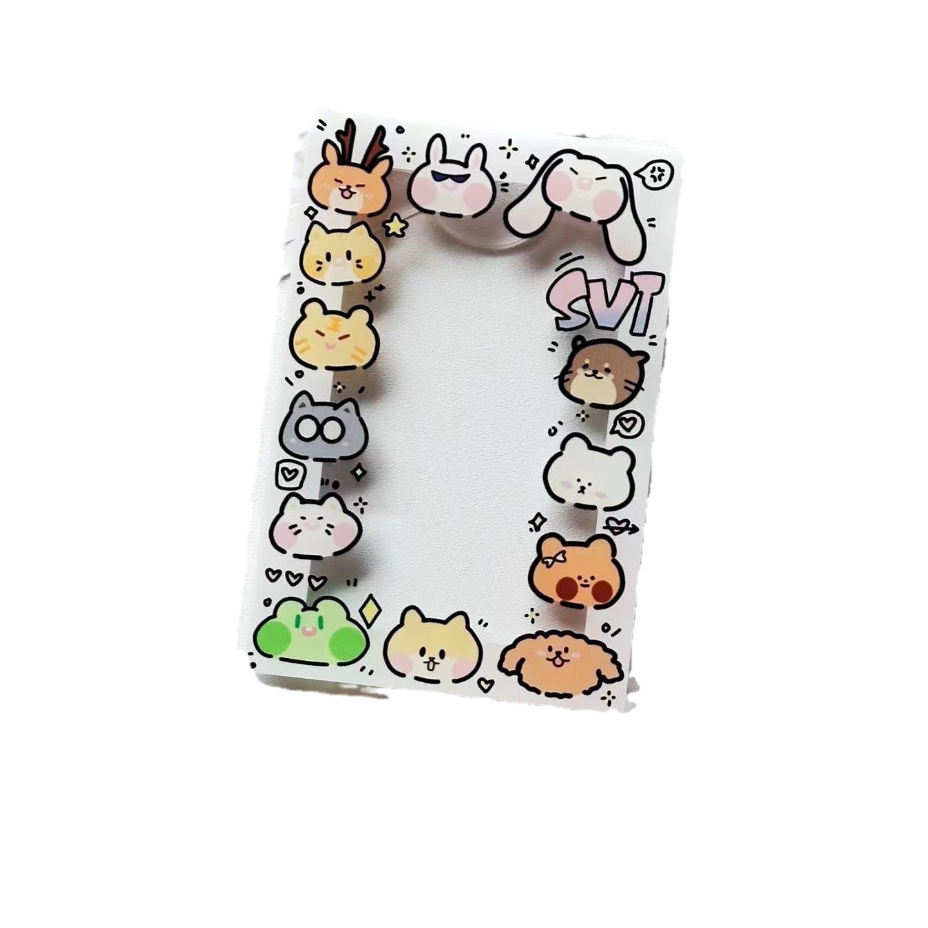 SEVENTEEN card holder ins photo frame disassembly Music 3-inch photo desktop display acrylic decoration customization