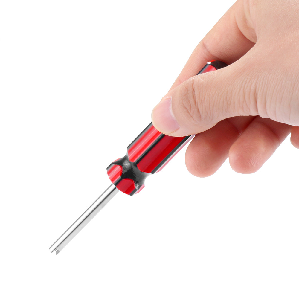Car tire single-head valve core installation tool set screwdriver screwdriver tire single-head wrench