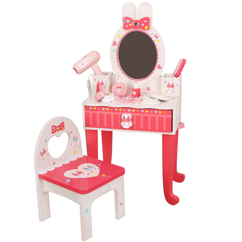 Kabbage Amazon Children's Family Simulation Parent-Child Dresser Toy Boys and Girls Dressing Table Play House suit