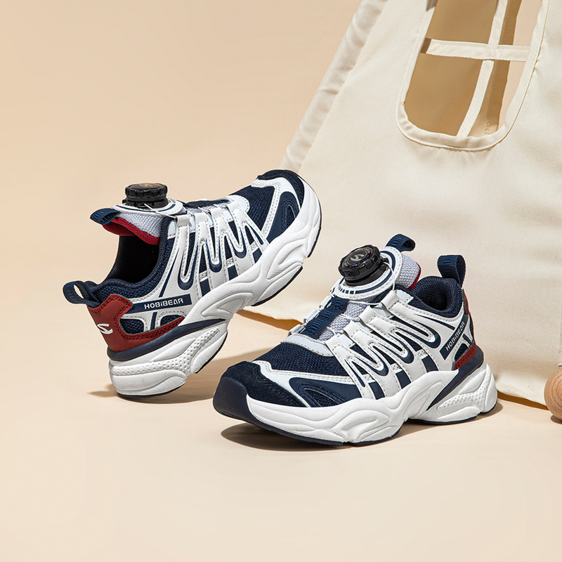 HOBIBEAR autumn new children's outdoor sneaker boys and girls casual shoes student running shoes one-piece delivery