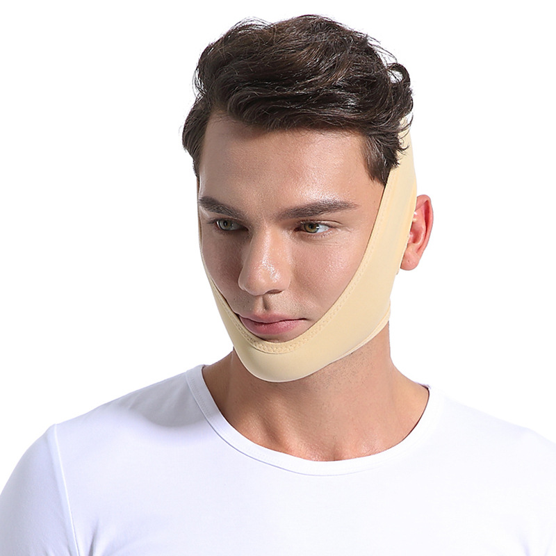 Sleep mask v face bandage lifting face facial massage instrument tool occlusal muscle double chin v face artifact card