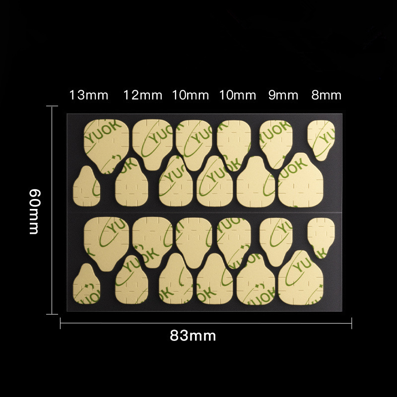 Jingxuan Meiyuok Jelly Adhesive Easy Peeling Transparent Invisible Adhesive Nail Tool Jelly Double-sided Adhesive Nail Adhesive