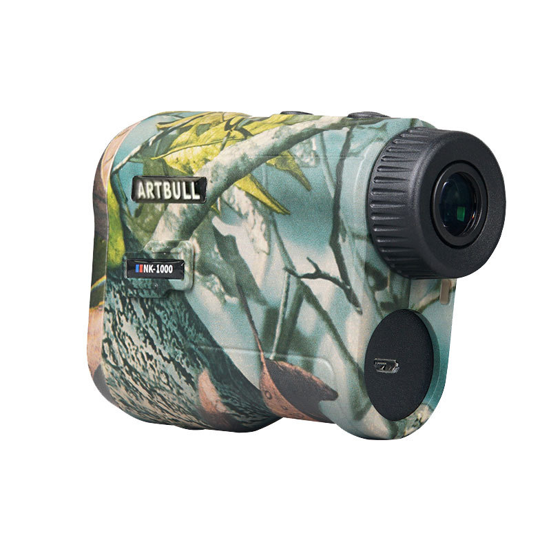 NK-1000 cross-border camouflage golf rangefinder hunting charging telescope rangefinder 1000m