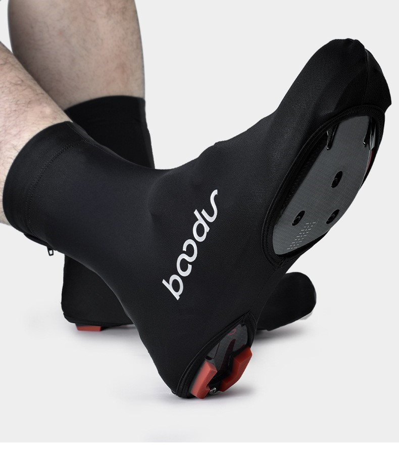Factory direct mountain bike elastic riding shoe cover road bike lock shoe cover riding equipment fleece warm