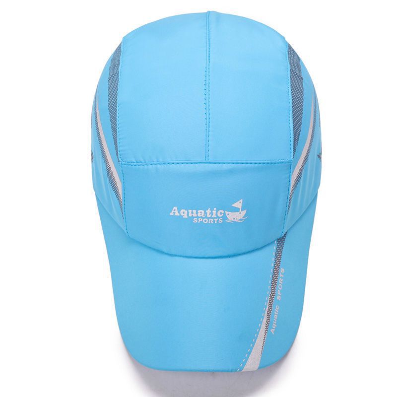 Summer sun hat Women's New Japanese ins sun-proof baseball cap men's big brim fishing quick-drying peaked cap thin