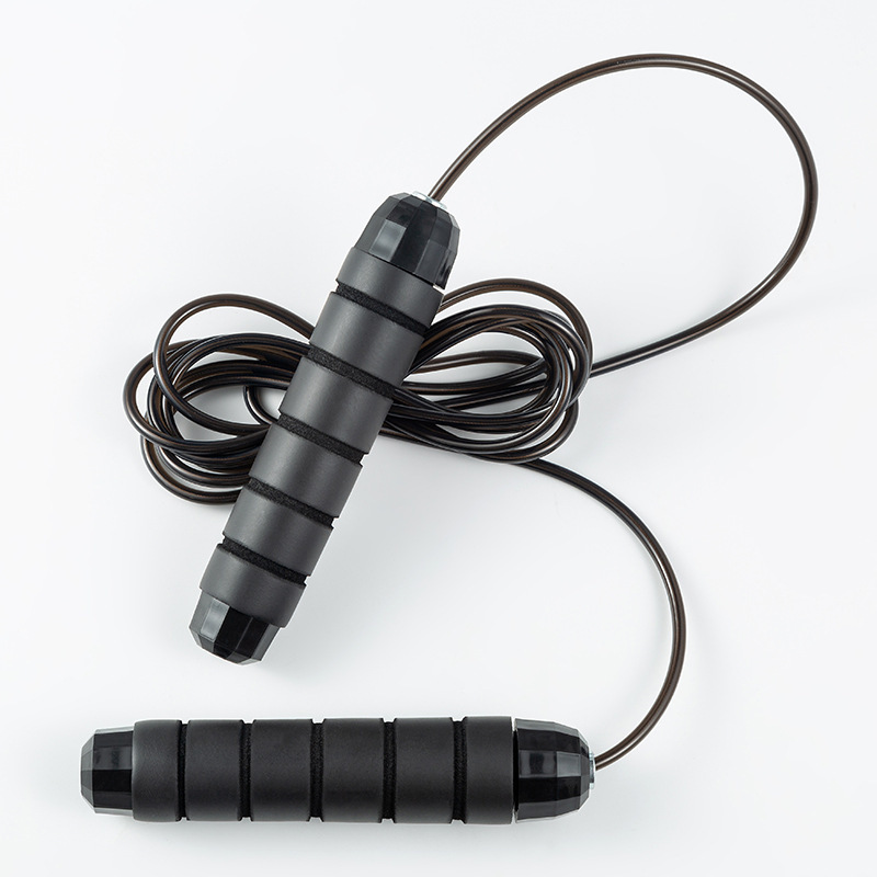 Adult load steel wire bearing rope skipping student high school entrance examination competitive fat burning fat reduction training fitness adjustable wire rope