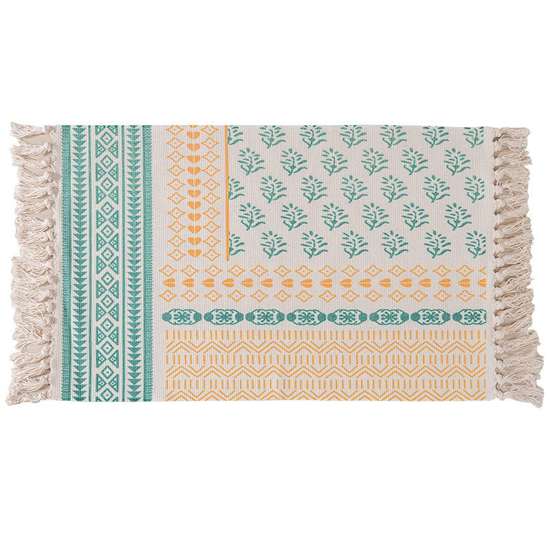 Foreign Trade Nordic Carpet Living Room Moroccan ins Style Advanced Sofa Coffee Table Blanket Bedroom Mat Simple Floor Mat