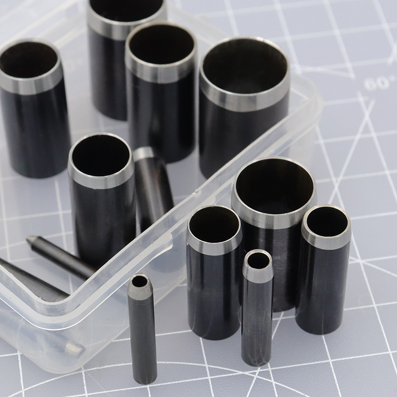 1-15mm round punch belt strap hole puncher tool hollow round leather leather bag hole punching knife mold