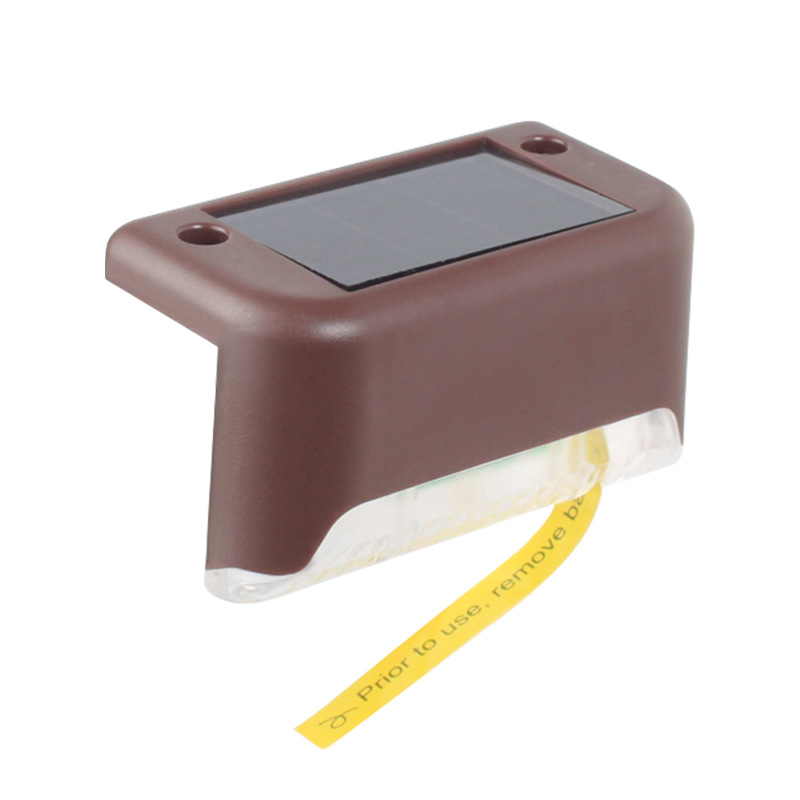 Outdoor solar light 1LED wall lamp garden wall lamp Fence Light landscape courtyard solar staircase ladder light