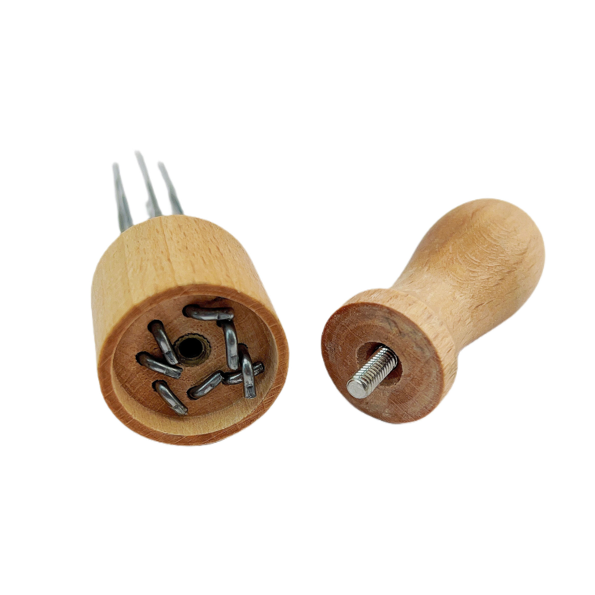 Wool felt poke needle tool eight needle sheep hair ball needle handmade diy tool needle three needle combination