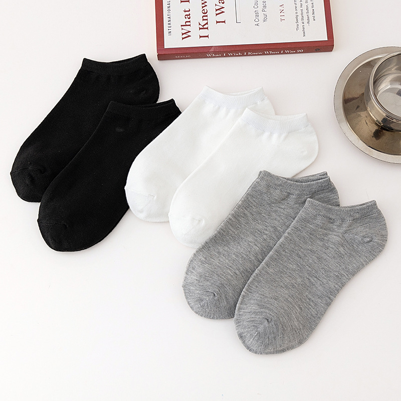 Lazy welfare socks men's and women's socks deodorant short thin low-top low-cut socks invisible ankle socks all-match
