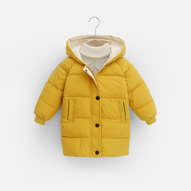 2022 children's down cotton-padded jacket winter clothing padded for boys and girls baby large children's clothing thick coat children's cotton-padded jacket a generation of hair