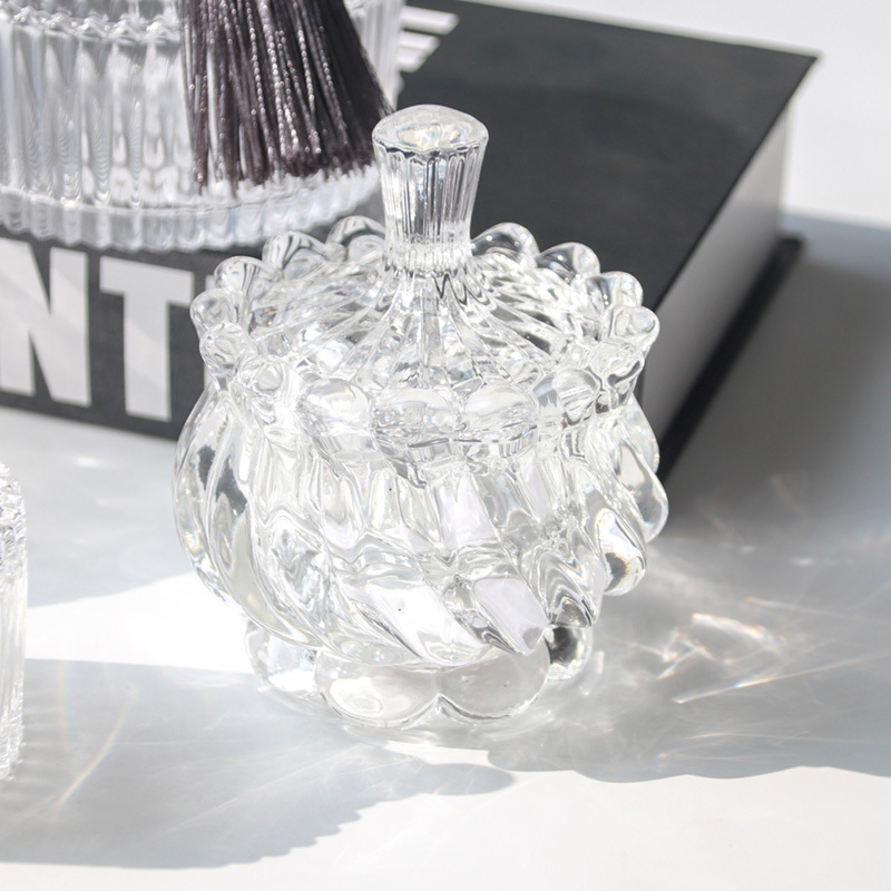 Meimuer Creative Home Aromatherapy Candle diy Modern Relief Glass Candle Cup Mongolian Cup Creative Candle Holder